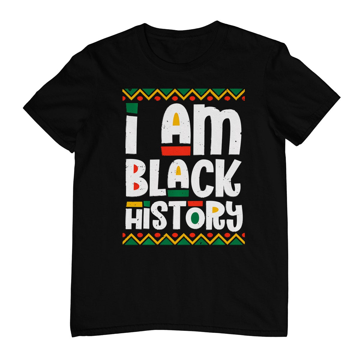 Proud Juneteenth I Am Black History Boys Girl Men Women T-Shirt