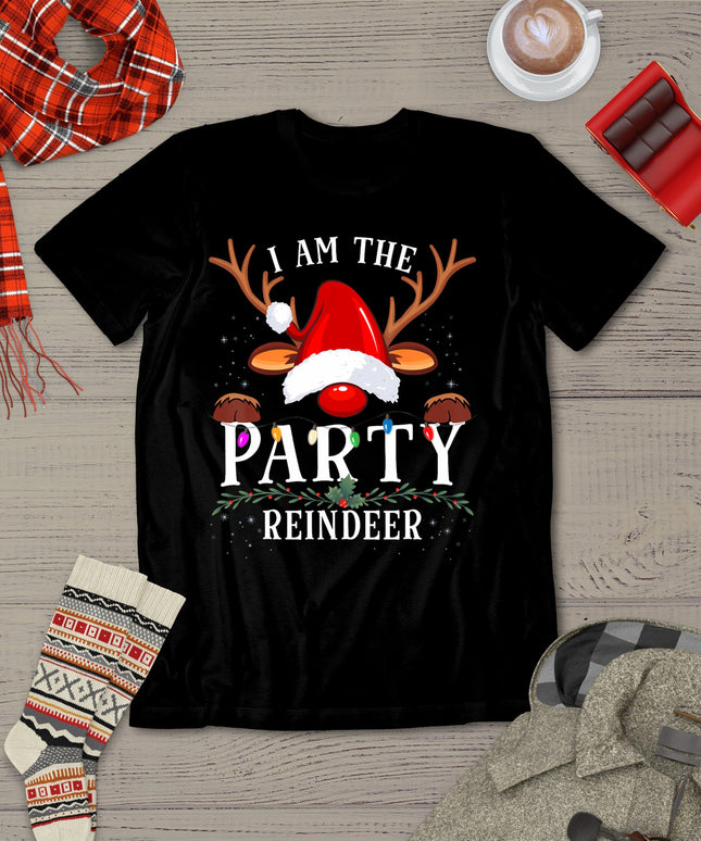 I Am The Party Reindeer Christmas Family T-Shirt