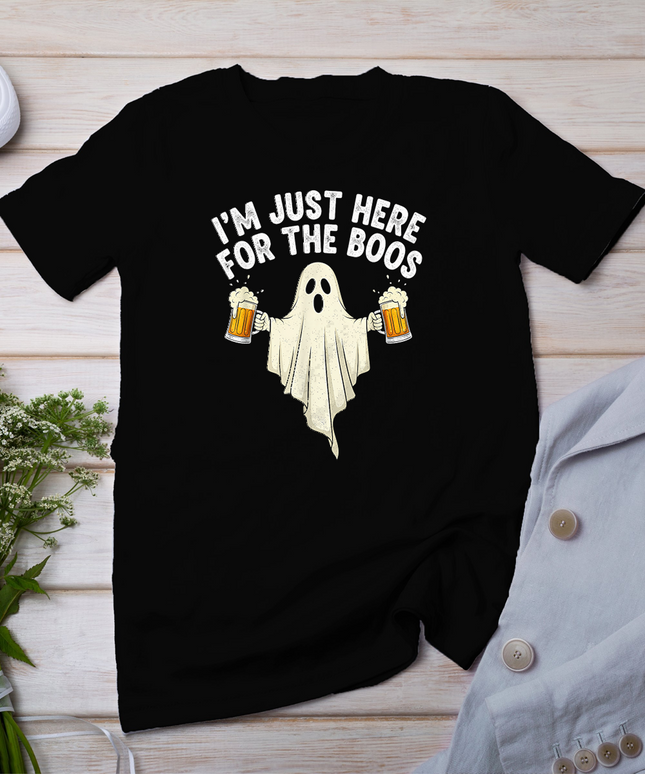 Funny Halloween I'm just here for The boos Costume Gift T-Shirt