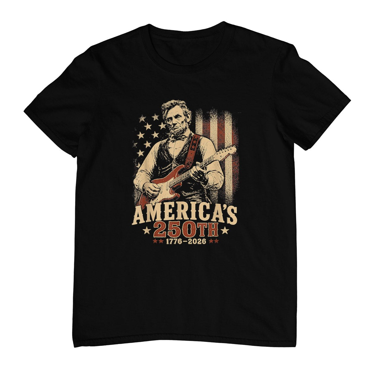 250 Anniversary USA 4th of July Patriotic Men 250 American T-Shirt