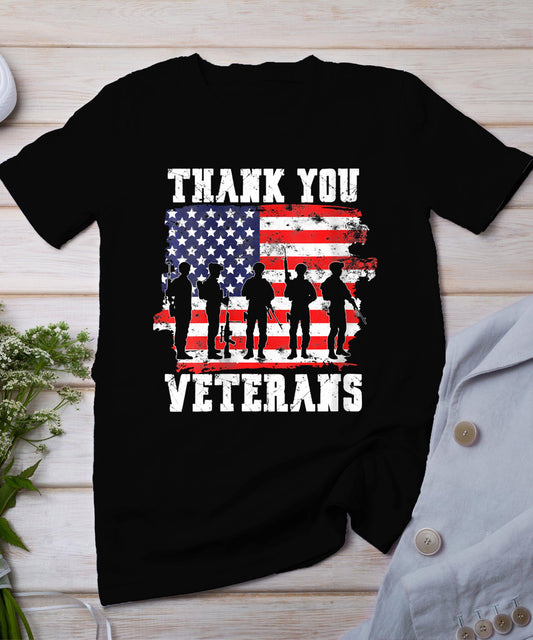 Womens Thank You Veterans For Veterans Day T-Shirt