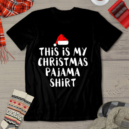 This Is My Christmas Pajama Shirt Funny T-Shirt