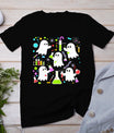 Ghost Science Teacher Chemistry Laboratory Halloween Costume T-Shirt