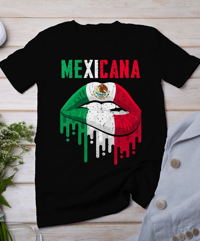 Mexican Flag Shirt Girl Women Kids Toddler Mexicana Pride T-Shirt