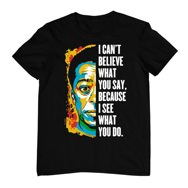 James Baldwin Graffiti Art Juneteenth Black History Month T-Shirt