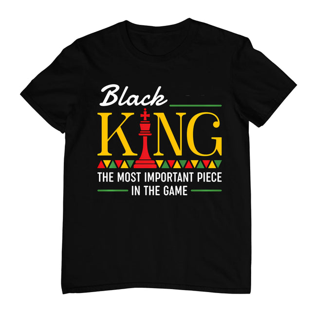 Black King Important Piece For Proud African Afro Pride T-Shirt