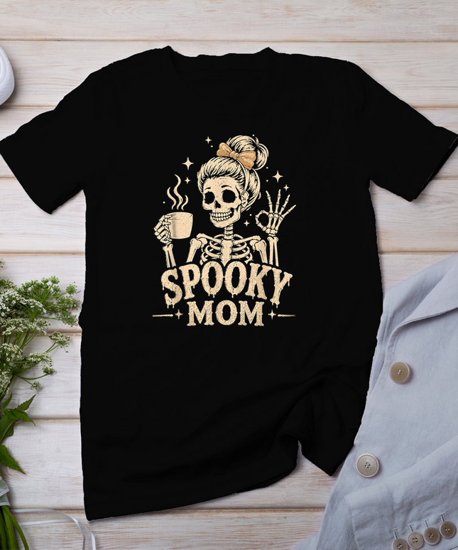 Mama Halloween Shirts Skeleton Coffee 6 7 Mama Performance T-Shirt