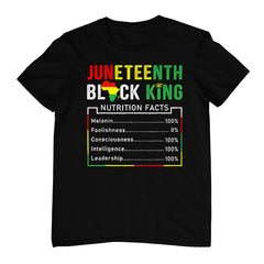 Awesome Juneteenth Black King Melanin Fathers Day Men Boys T-Shirt