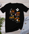 Spooky Construction Trucks Halloween Costume Toddler Boys T-Shirt