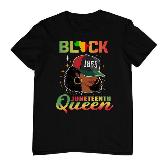 1865 Juneteenth Black Queen T-Shirt