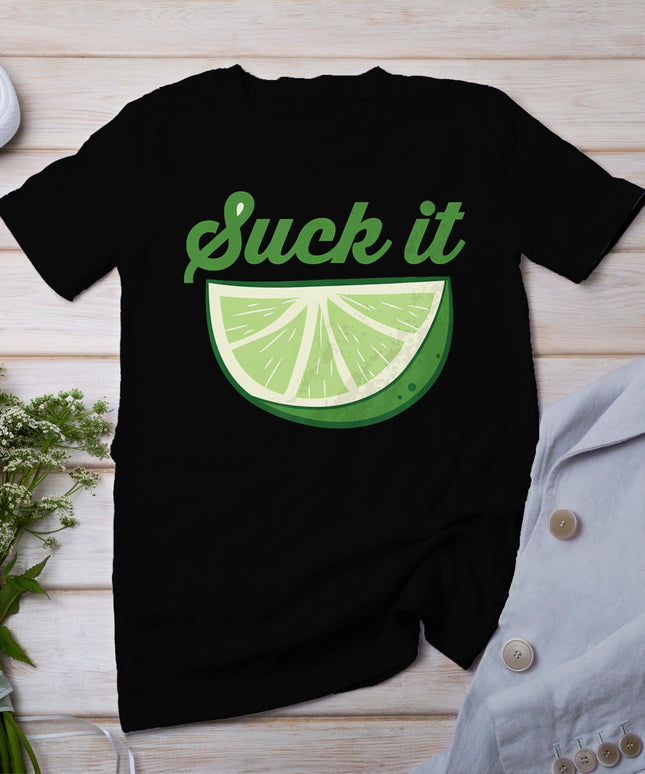 Funny Lime Suck It Cinco De Mayo Citrus Sour Lime T-Shirt