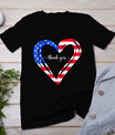 Thank You For Your Services Patriotic - Heart Veterans Day T-Shirt