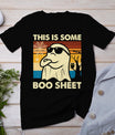 This Is Some Boo Sheet Ghost Retro Funny Halloween Men Women T-Shirt