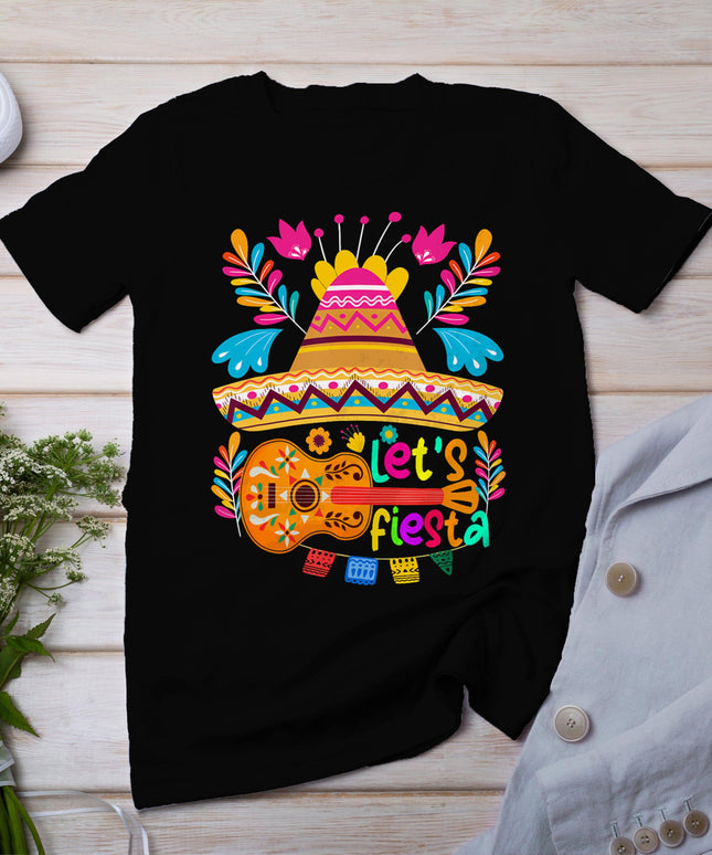 Lets Fiesta Cinco De Mayo Shirt Mexican Fiesta 5 De Mayo T-Shirt
