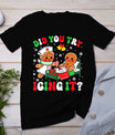 Did You Try Icing It Retro Christmas Gingerbread Nurse Squad T-Shirt