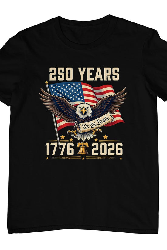 250 Anniversary Usa Patriotic Eagle 250th 4th Of July 2026 T-Shirt