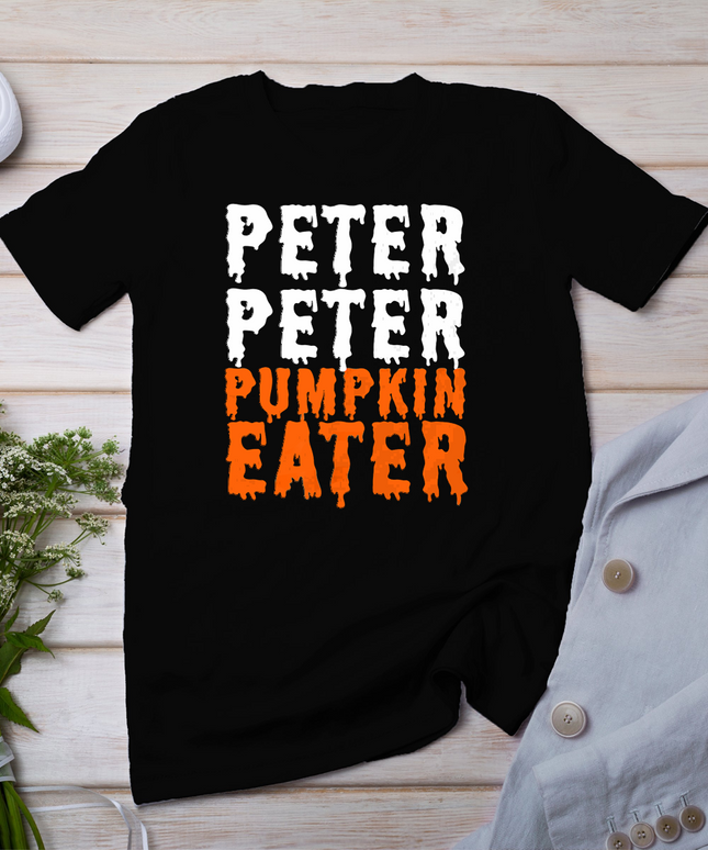 Peter Pumpkin Eater Halloween Costume Couple Men T-Shirt