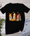 Thanksgiving Nurse Gnomes Fall Scrub Top Autumn Rn Women T-Shirt