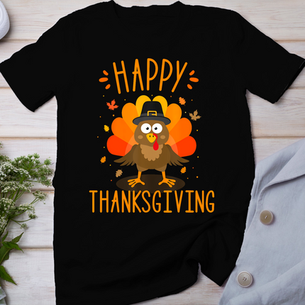 Happy Thanksgiving For Turkey Day Family Dinner T-Shirt