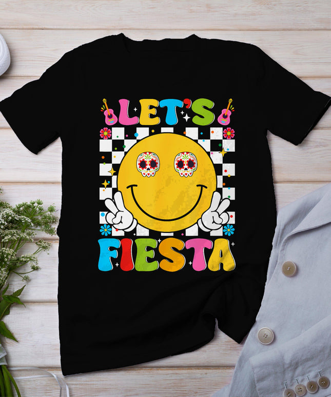 Cinco De Mayo Men Women Boys Girls Kids Let's Fiesta T-Shirt
