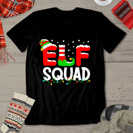 Elf Squad Christmas Matching Family Toddler Boy Girl Funny T-Shirt