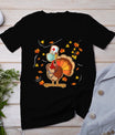 Thanksgiving Scrub Tops Women Turkey Nurse Holiday Nursing T-Shirt