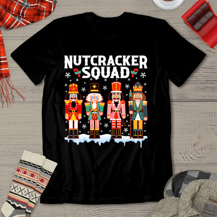 Nutcracker Squad Holiday Christmas Xmas Pajama T-Shirt