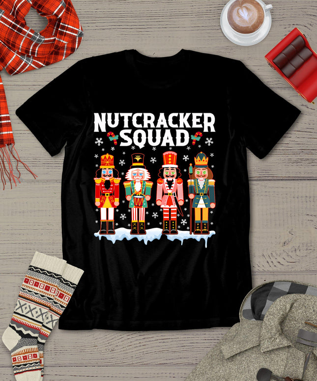 Nutcracker Squad Holiday Christmas Xmas Pajama T-Shirt