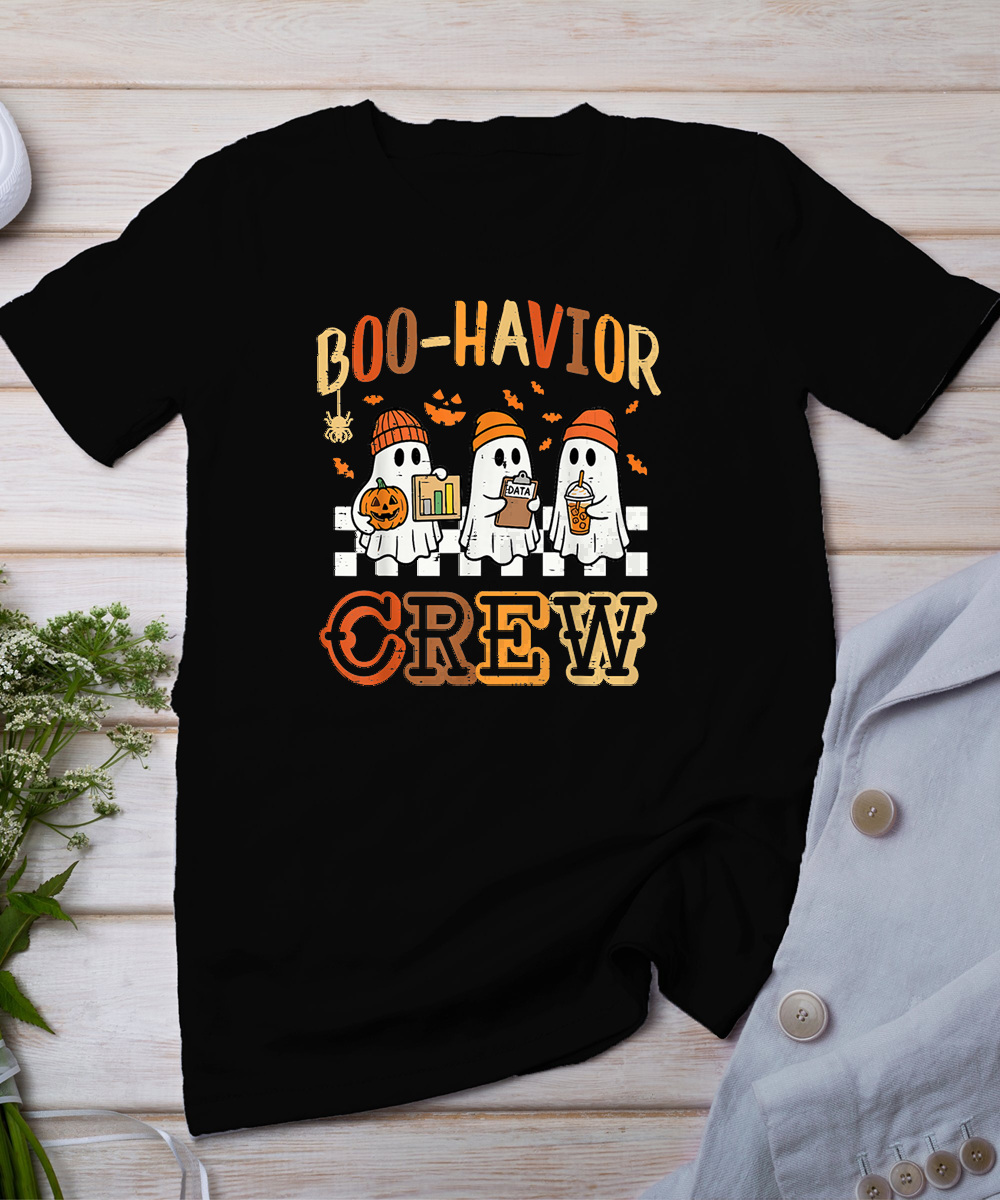 Halloween Boo Havior Crew Behavior ABA Costume Men Women T-Shirt