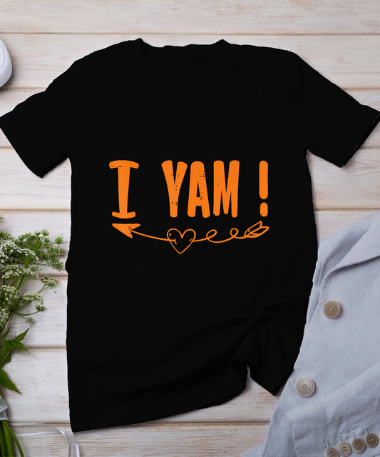 Thanksgiving Matching Couple She's My Sweet Potato I Yam T-Shirt