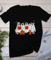 Dog Ghost Cute Dog Dressed As Ghost Funny Halloween Dog T-Shirt