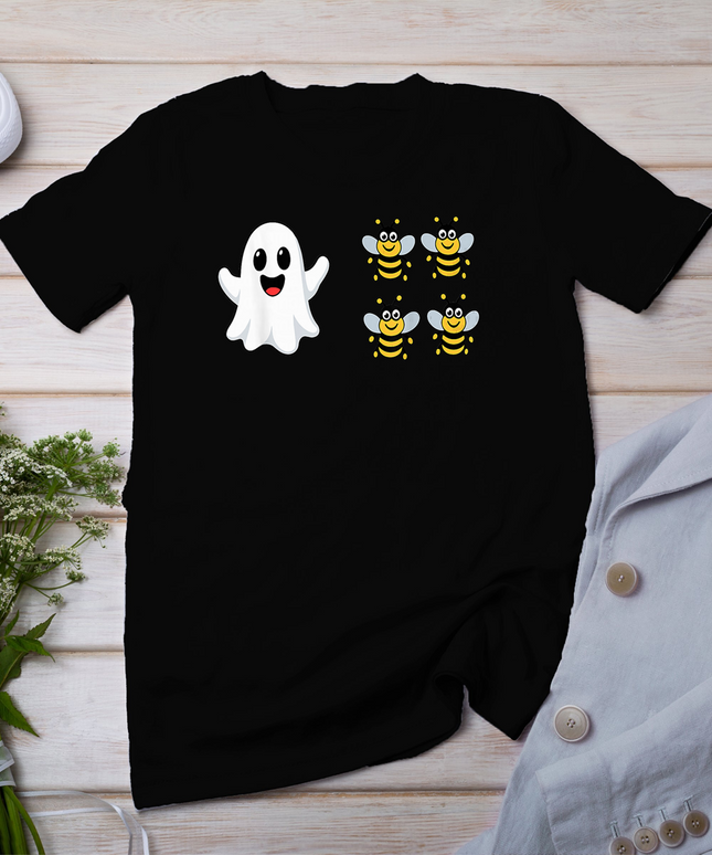 Boo Bees Shirt, Ghost Bees, Boo 4 Bees Funny Halloween T-Shirt