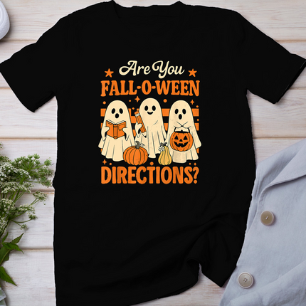 Are You Following Directions Halloween Teacher Ghosts Tees T-Shirt