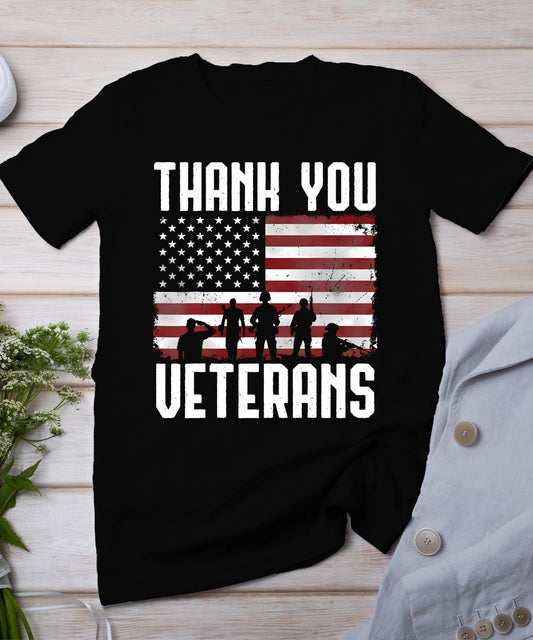 Veterans Day Gifts Thank You Veterans Proud T-Shirt