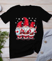 Cute Nursing Christmas Gnomes Xmas Medical Scrub Top Nurse T-Shirt