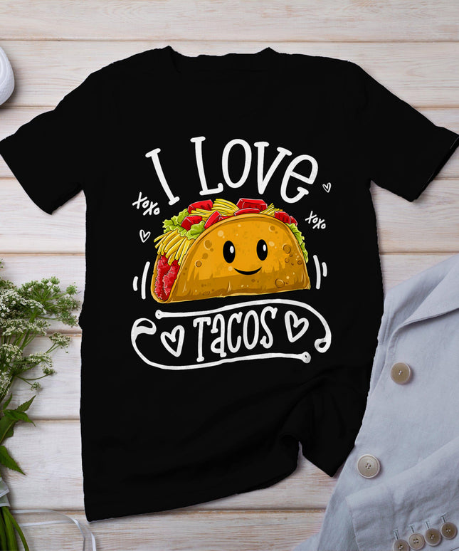 I Love Tacos T Shirt Cinco De Mayo Women Men Kids Boys Taco T-Shirt