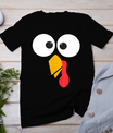 Thanksgiving Turkey Face Matching Family Costume Cute Kids T-Shirt