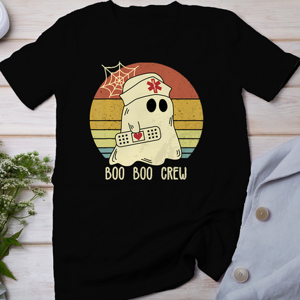 Boo Boo Crew Nurse Shirts Halloween Nurse Shirts For Women T-Shirt