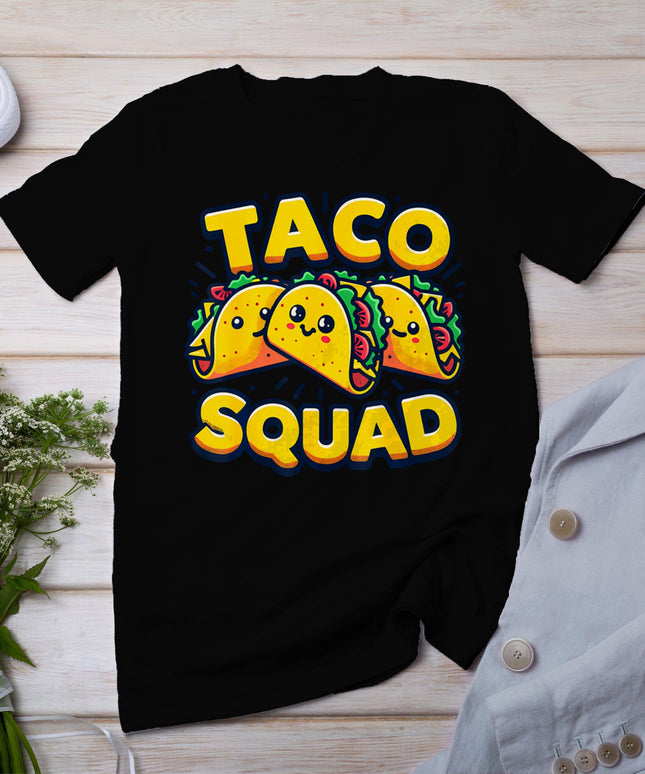 Funny Taco Squad Cute Mexican Food Lover T-Shirt