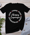 Nursing Supervisor Gifts Nurses Graduation Medical Love T-Shirt