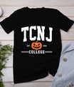 Tcnj The College Of New Jersey Arch Halloween Design Vintage T-Shirt