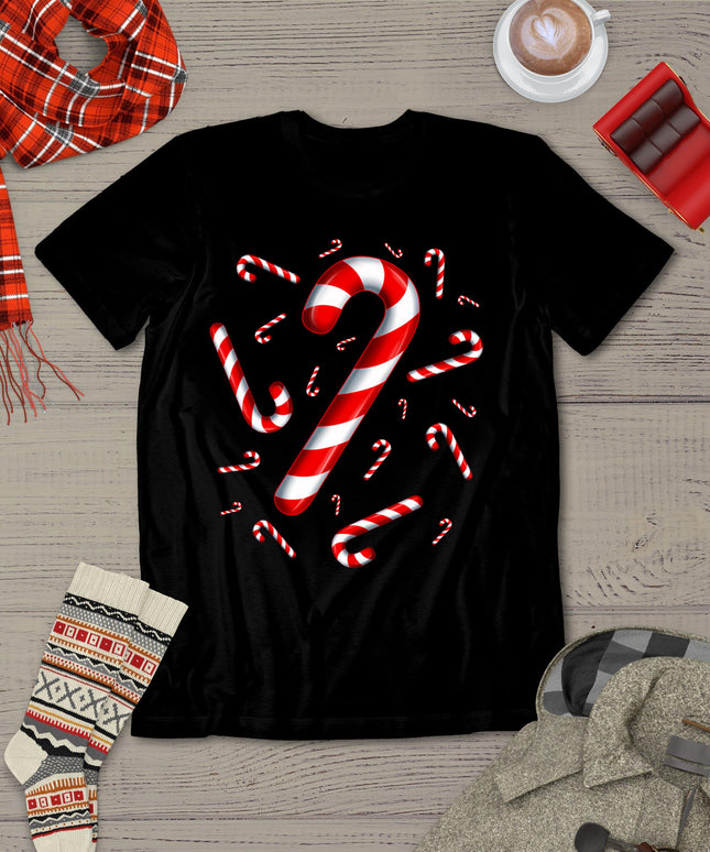 Candy Cane Merry And Bright Red And White Candy Costume T-Shirt