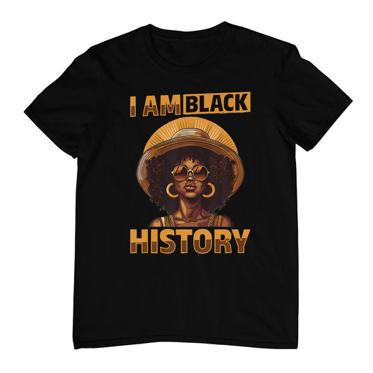 Black Women I Am Black History Black History Graphic T-Shirt