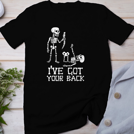Halloween Skeletons Ive Got Your Back Costume Men Women Kids T-Shirt