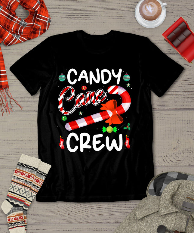 Candy Cane Crew Funny Christmas Candy Lover X-Mas Gifts T-Shirt