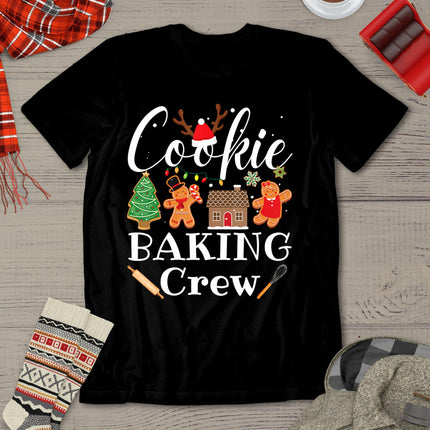 Christmas Cookie Baking Crew Family Baking Team Funny Cookie T-Shirt