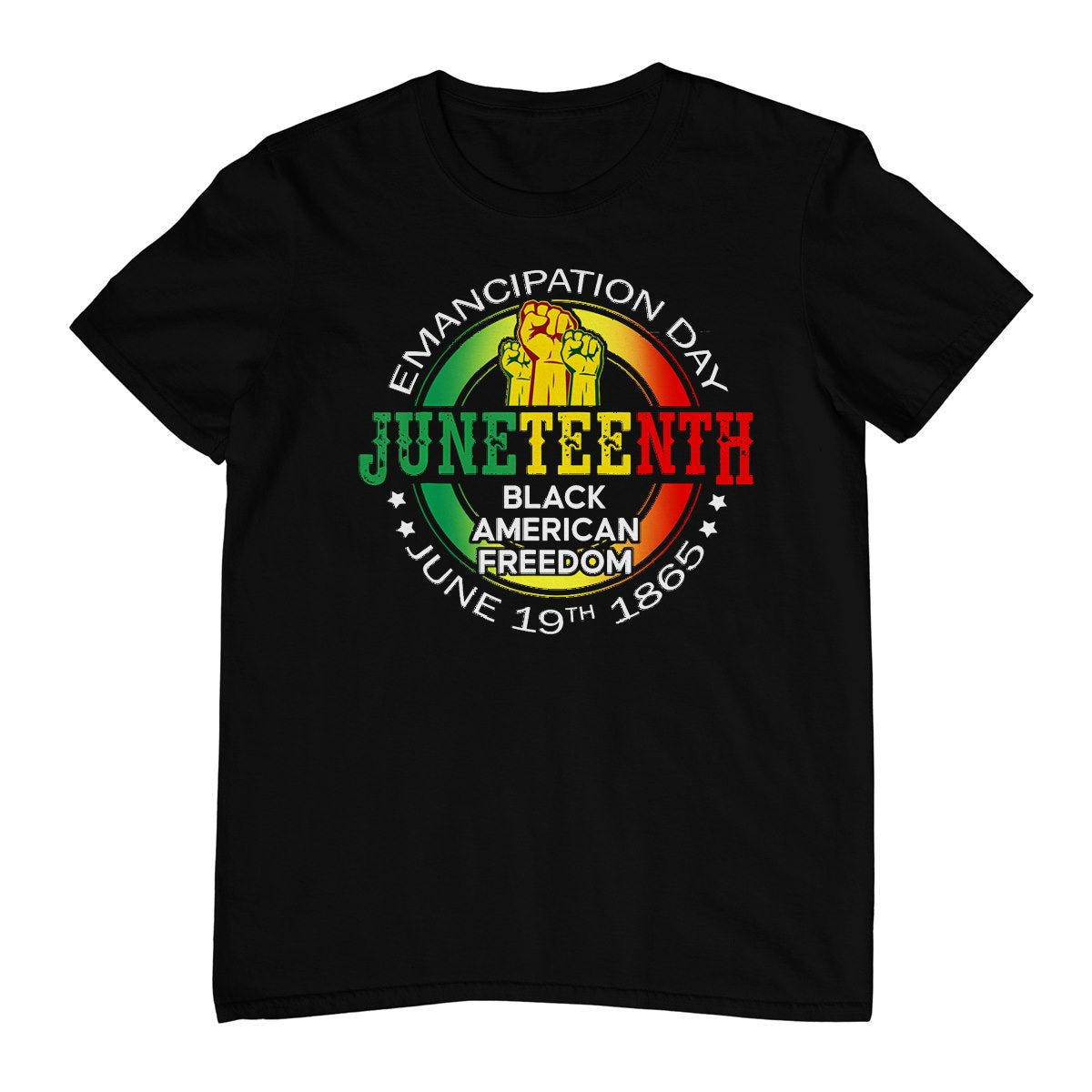 Juneteenth African American Freedom 1865 Black History Month T-Shirt
