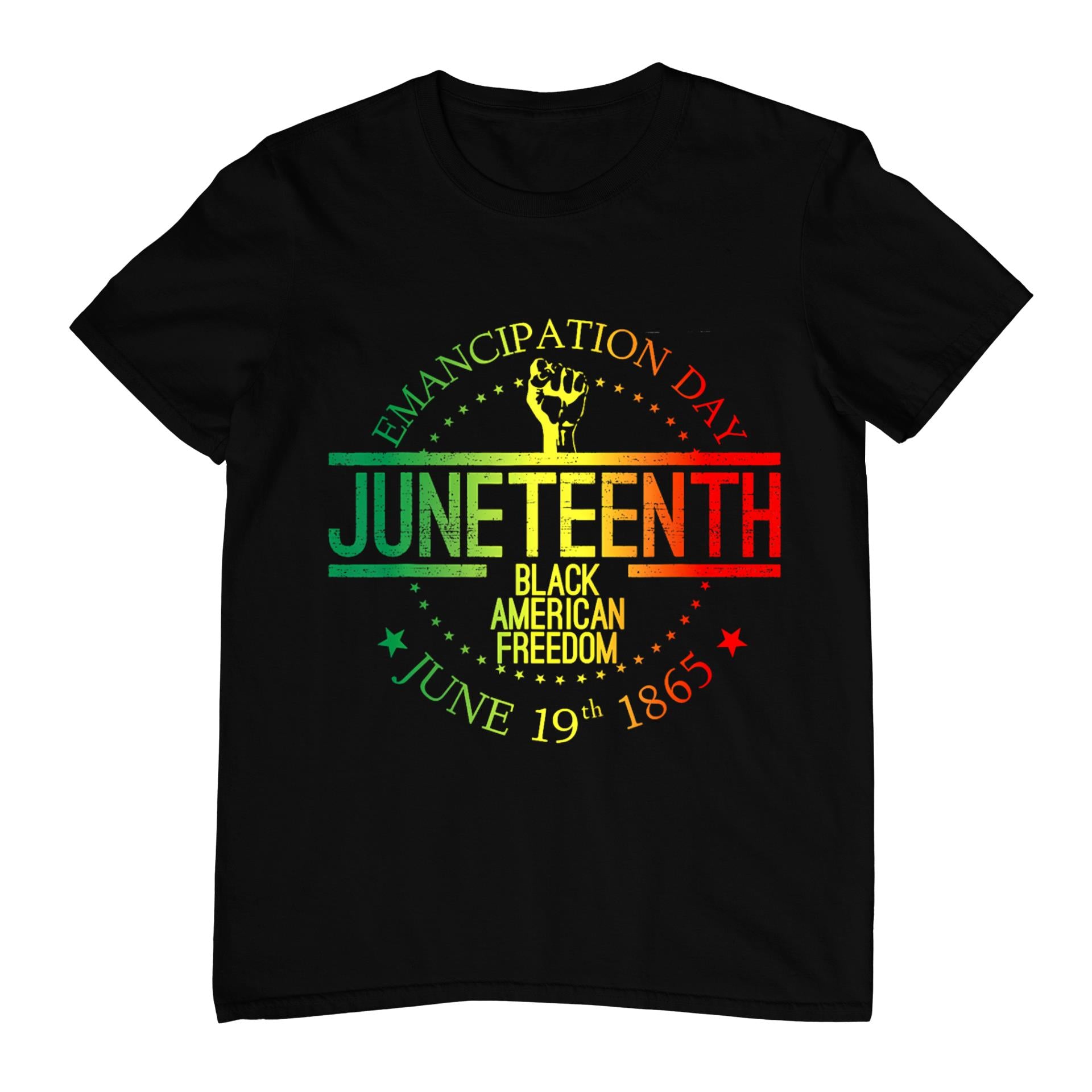 Juneteenth African American Freedom Black History June 19 T-Shirt