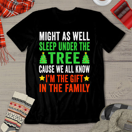 Funny Christmas Tee Shirts Kids Christmas Pajamas Girls Boys T-Shirt