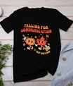 Falling For Communication Slp Edition Fall Thanksgiving T-Shirt